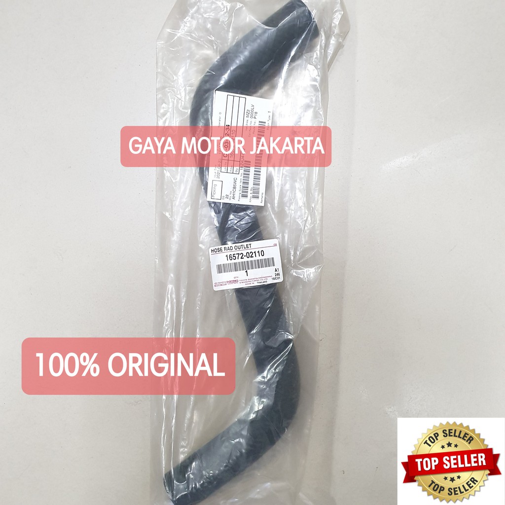 Selang Radiator Bawah-Hose Toyota Soluna 16572-02110