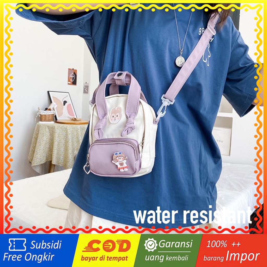 WYK81 Tas Selempang Wanita Cute Girl Sling Bag Impor TKM