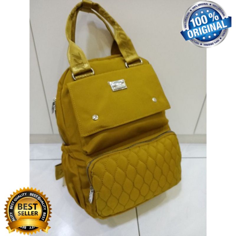 ORIGINAL Tas Ransel CHIBAO LAPTOP 14 Inch Wanita IMPORT KOREA Elegan Design Super Tebal Anti Air