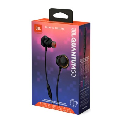 JBL Quantum 50 - Gaming Earphone - Hitam