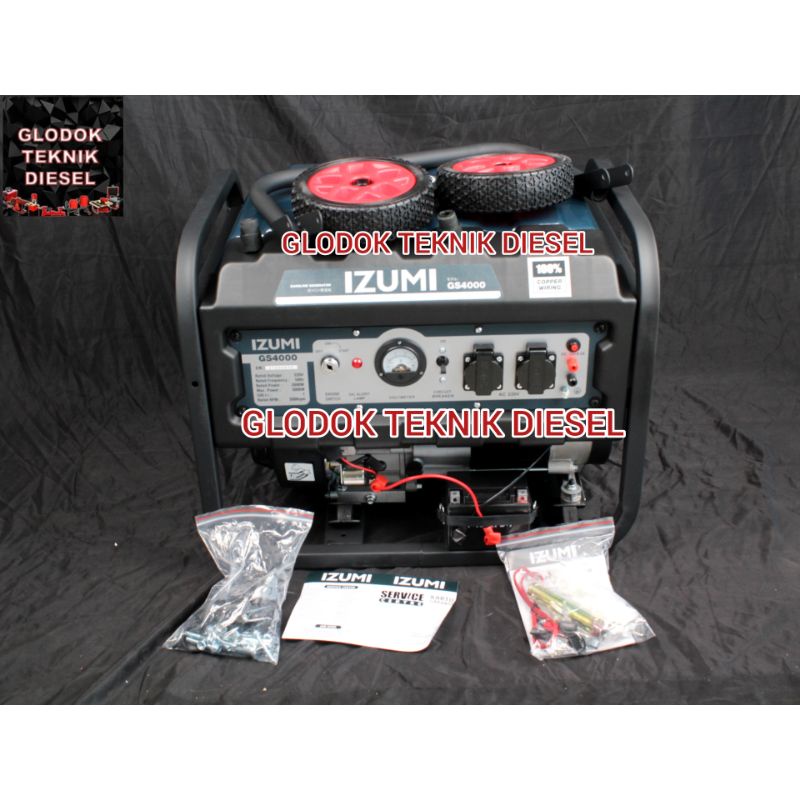 IZUMI Genset Bensin 3000 watt ( Generator Listrik ) GS 4000
