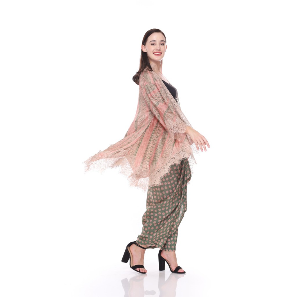  SETELAN  OUTER  RENDA BATIK  NAMANDA Shopee Indonesia