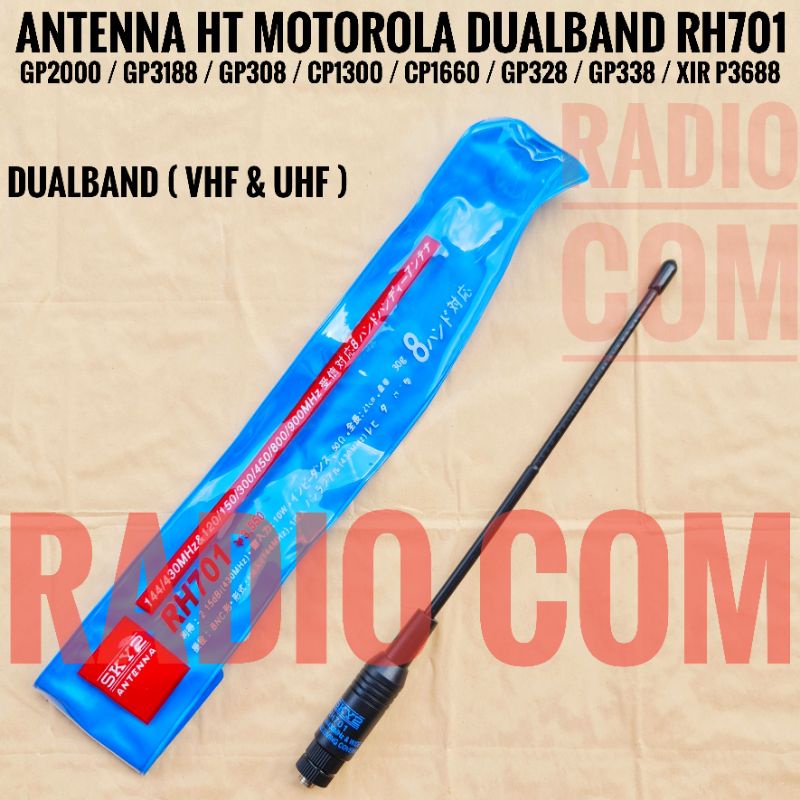 ANTENA HT MOTOROLA GP 328 GP 2000 CP 1660 GP 338 GP 3188 XIR P3688 GP308 / ANTENARH 701 MURAH