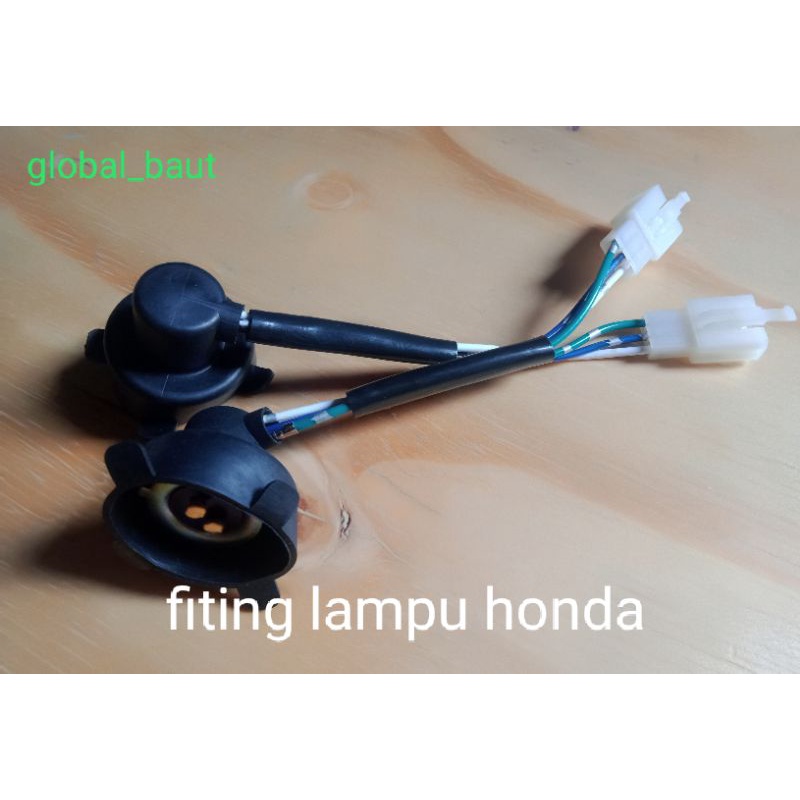fiting lampu motor honda