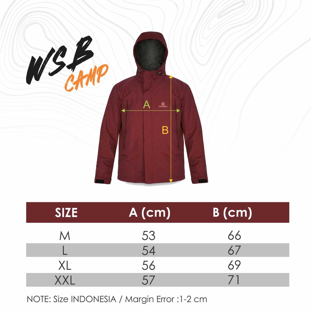 JAKET CONSINA MOUNTAIN GUIDE - JAKET GUNUNG WATERPROOF -  JAKET POLAR