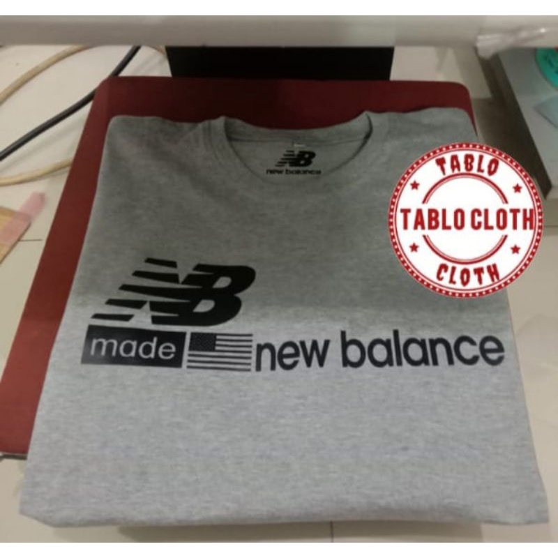 T-shirt Kaos Keren Pria Wanita NB New Balance