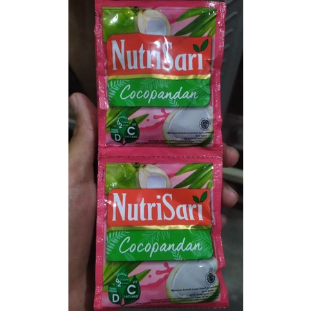 

Nutrisari Cocopandan Renteng Isi 10 Sachet