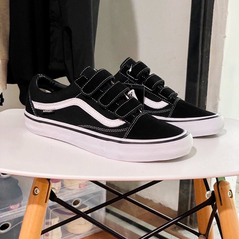 vans Oldskool velcro black/white classic