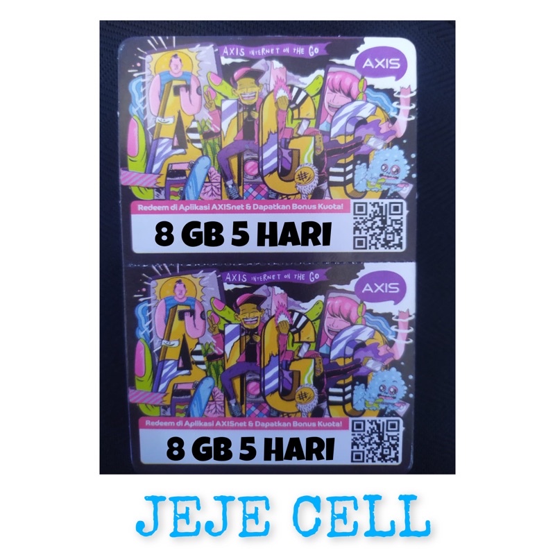 VOUCHER AXIS AIGO 8 GB 5 HARI (SUMATERA)