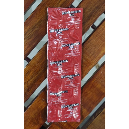 Novagesic 10 Kaplet / Paracetamol / Demam / Sakit Kepala / Pereda Nyeri