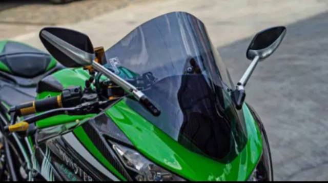 WINDSHIELD NINJA 250 FI OLD  MODEL MRA VISOR NINJA 250  FI LAMA MODEL MRA