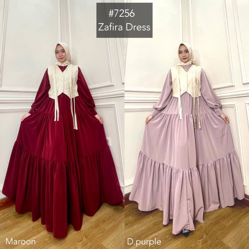 YOSHI23 ll Zafira Dress MissKamiHijab Original