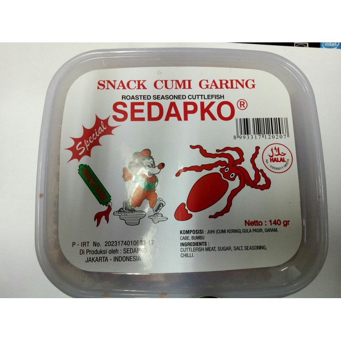 

Abon Juhi Garing Sedapko / Dendeng Cumi Garing / Roasted Fish Dried