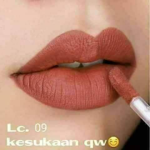 Moreskin lc 09 - lipcream moreskin nasa - lipstik moreskin - warna coklat muda - nasa