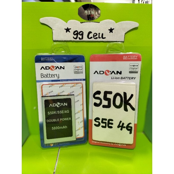 Baterai Advan S50K battery batrai Advan S50K S5E 4G original