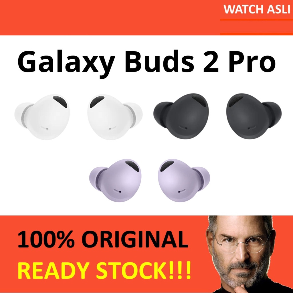 SEIN Samsung Galaxy Buds Pro 2 White Purple Graphite (RESMI)