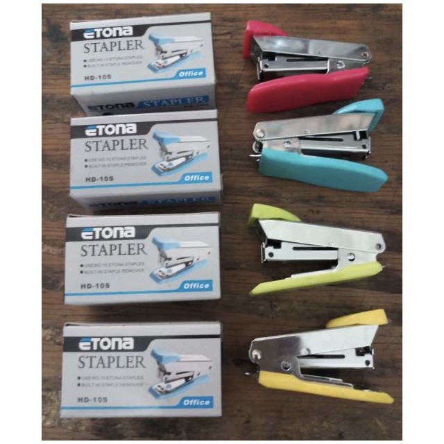 Stapler Staples Hekter Kecil Mini Etona HD-10S