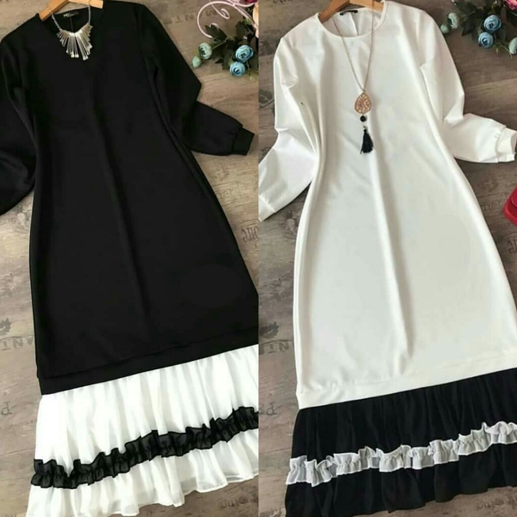 Bisa COD ASWAT MAXI – Dress Cantik Terbaru Dress murah Pakaian muslim