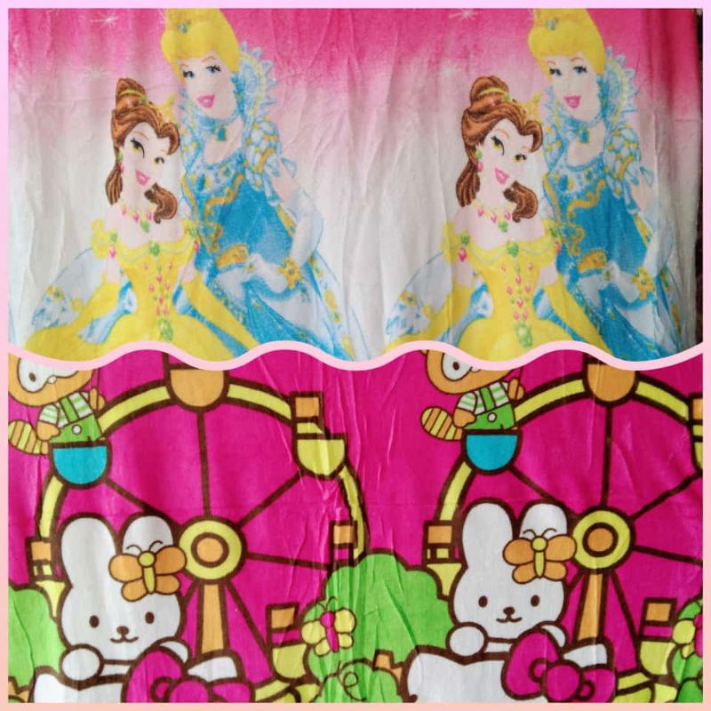 Selimut karakter anak lembut / selimut bulu anak/ selimut murah / selimut anak murah/ selimut bulu k