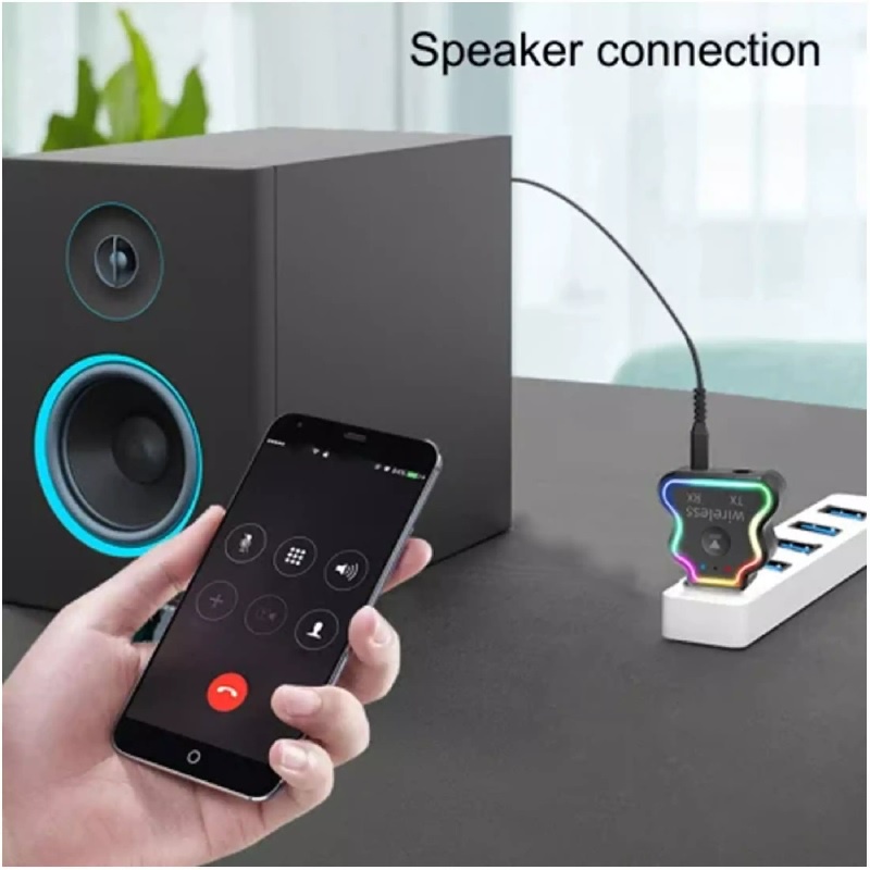 M10 - 3 in 1 USB Bluetooth 5.0 Audio Transmitter and Receiver