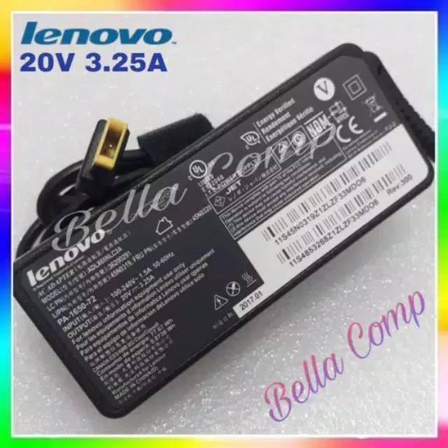 Charger laptop Lenovo ThinkPad E440 E540 L440 L540 S431 T540p G400 20V 3.25A