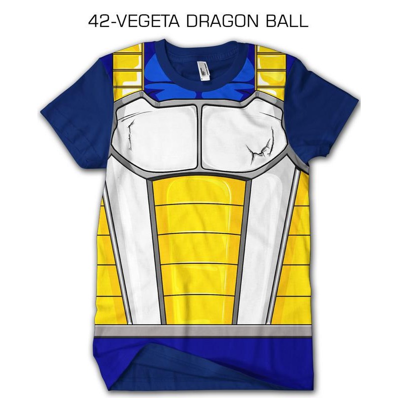 Kaos 3d superhero 42-VEGETA DRAGON BALL