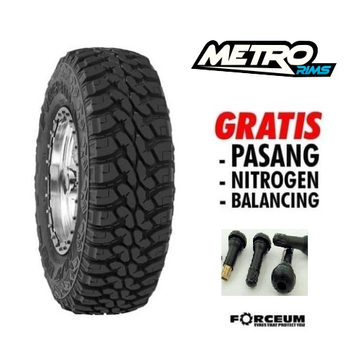 Ban Mobil Offroad Ring 17 265/70 FORCEUM M/T 08 PLUS 265 70 R17 Ban Kasar Untuk Pajero Fortuner R17