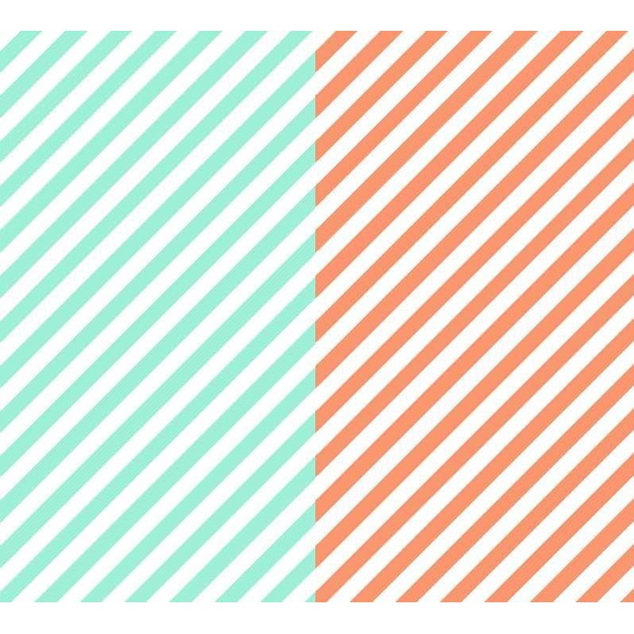 Kertas Scrapbook - Small Stripes Design (2)