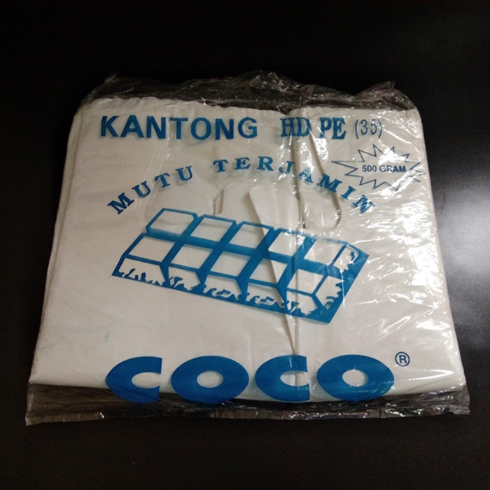 Kantong Putih Susu/Coco Putih Susu 500gram/Kantong Makanan/Kantong Plastik/Kantong Kresek 500gram