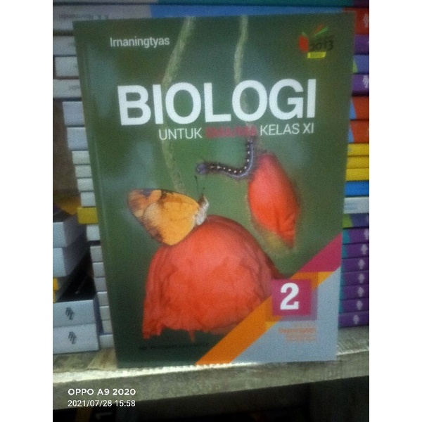 BIOLOGI 2 UNTUK SMA/MA.KELAS.XI.IRNANINGTYAS.KURIKULUM 2013