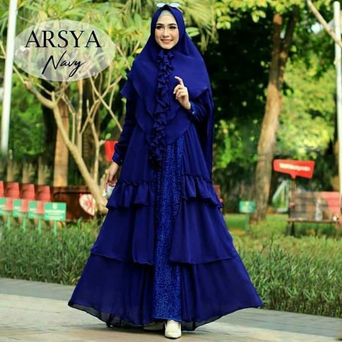 Syari Bergo Misbie Susun Brukat Arsya