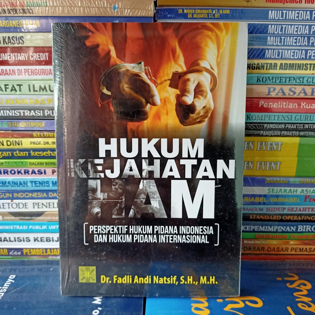Buku HUKUM KEJAHATAN HAM PERSPEKTIF HUKUM PIDANA INDONESIA DAN HUKUM PIDANA INTERNASIONAL - Dr. Fadl