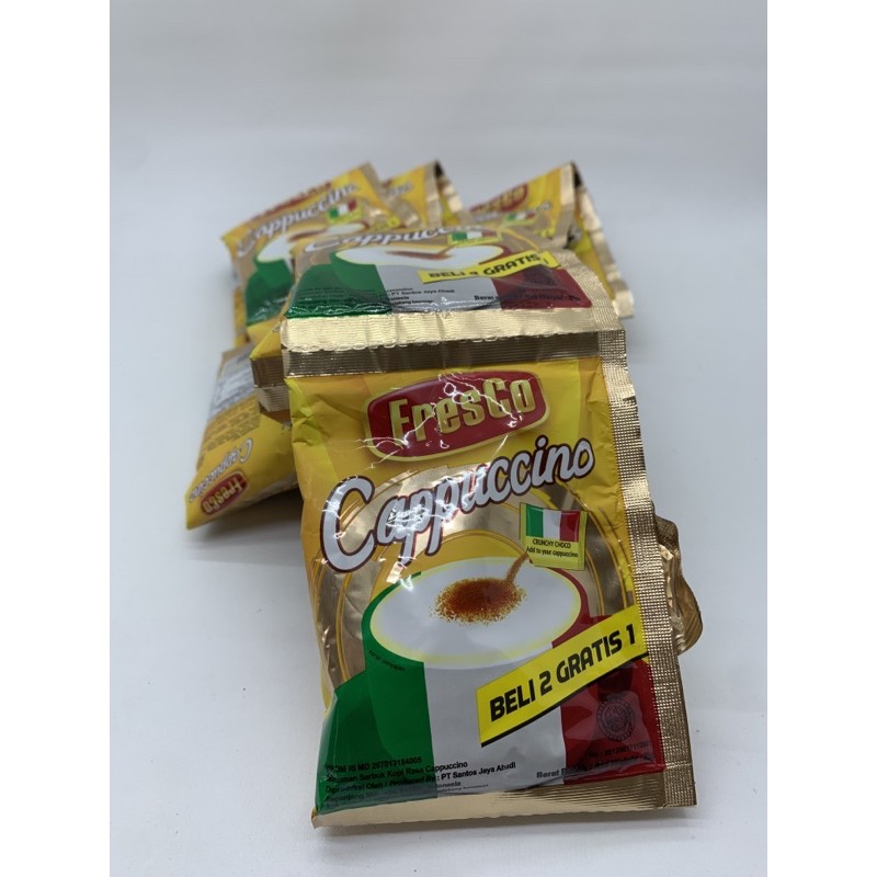 

Fresco CAPPUCCINO WITH CRUNCHY CHOCO 15x25gr