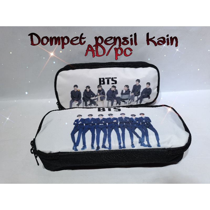 

tempat pensil kain AD/pc(BTS)
