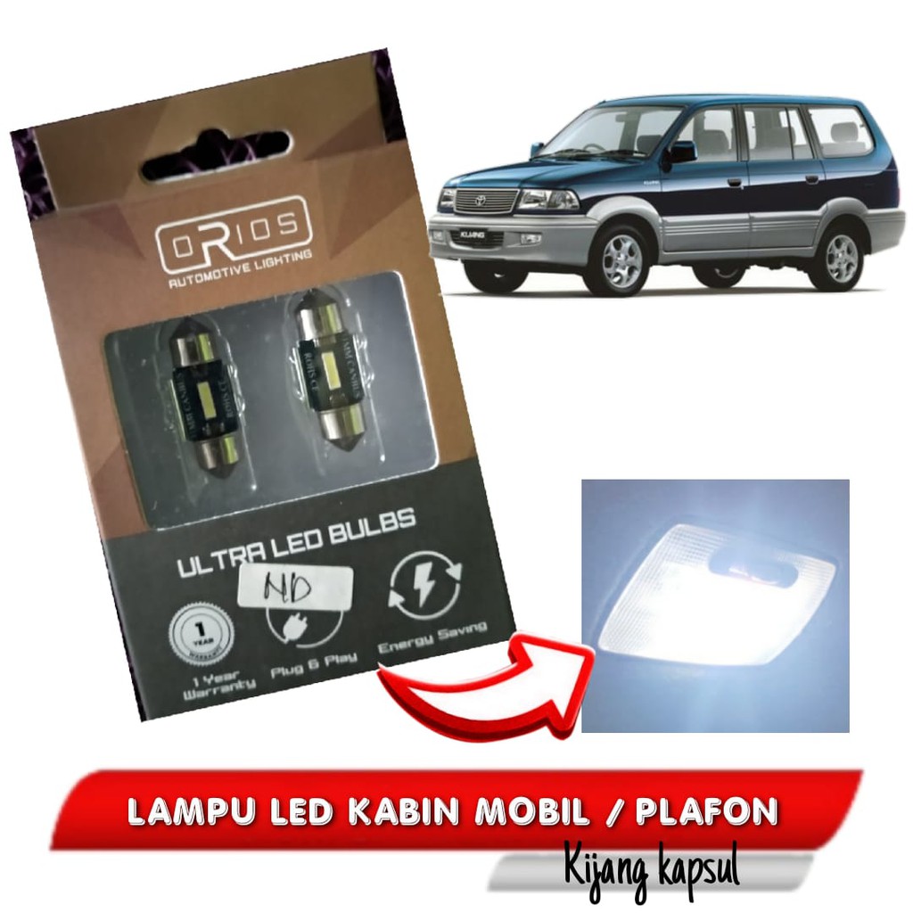 LAMPU LED KABIN MOBIL / PLAFON MOBIL KIJANG KAPSUL