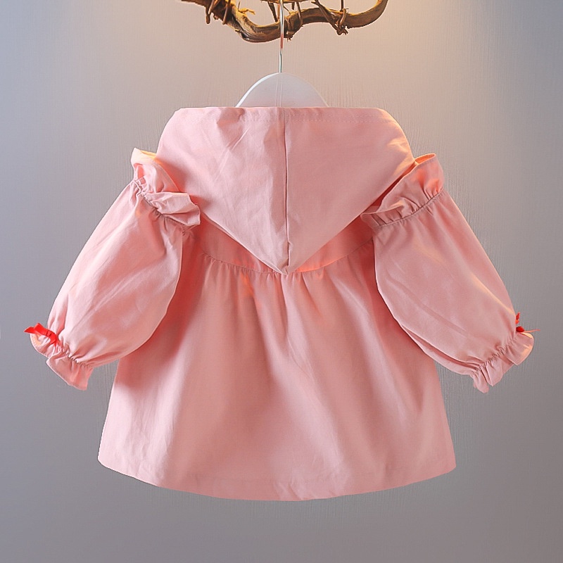 【Happy Baby】0-4Tahun Jaket Anak Fashion Style Elegant Motif Bungga  WT07