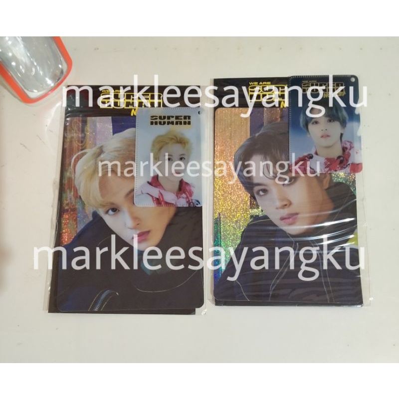 ID CARD SUPERHUMAN MARK HAECHAN SET PHOTOCARD