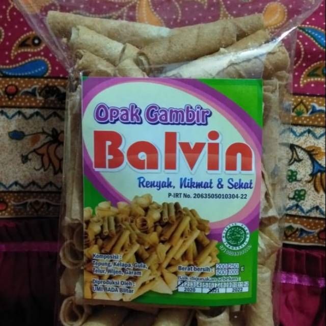 

Opak gambir Balvin