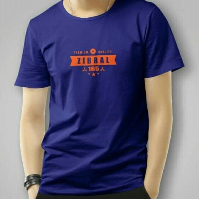 Kaos distro brand Zibral 100% Original