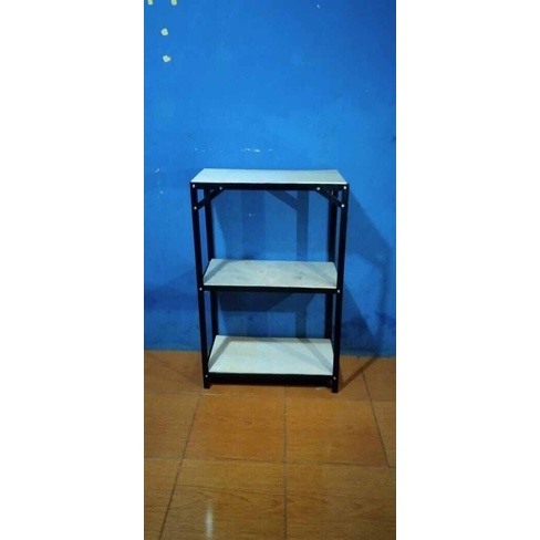 Rak aquarium 3 susun P80xL40xT100. Rak serbaguna. Rak buku. Rak dapur. Rak wave. Tempat penyimpanan