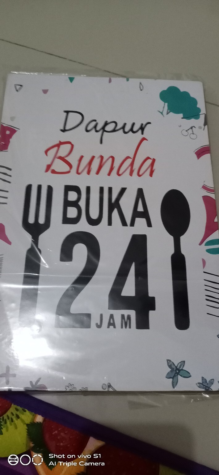 Hiasan Dinding Poster Kayu Al-188