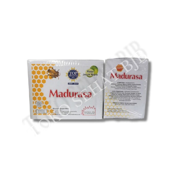 

MADURASA ORIGINAL/JERUK NIPIS ISI 12 SACHET @25 ML