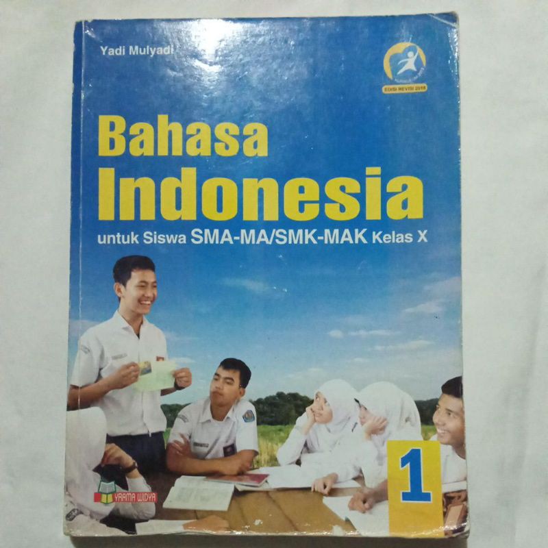Buku Paket Bahasa Indonesia SMA Sederajat Kelas 10
