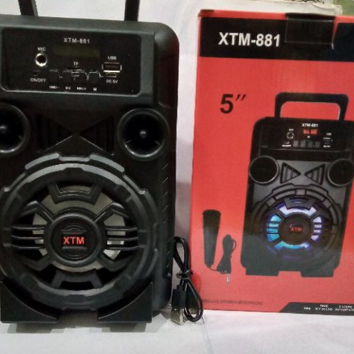 Speaker Bluetooth XTM-881 + Microfon