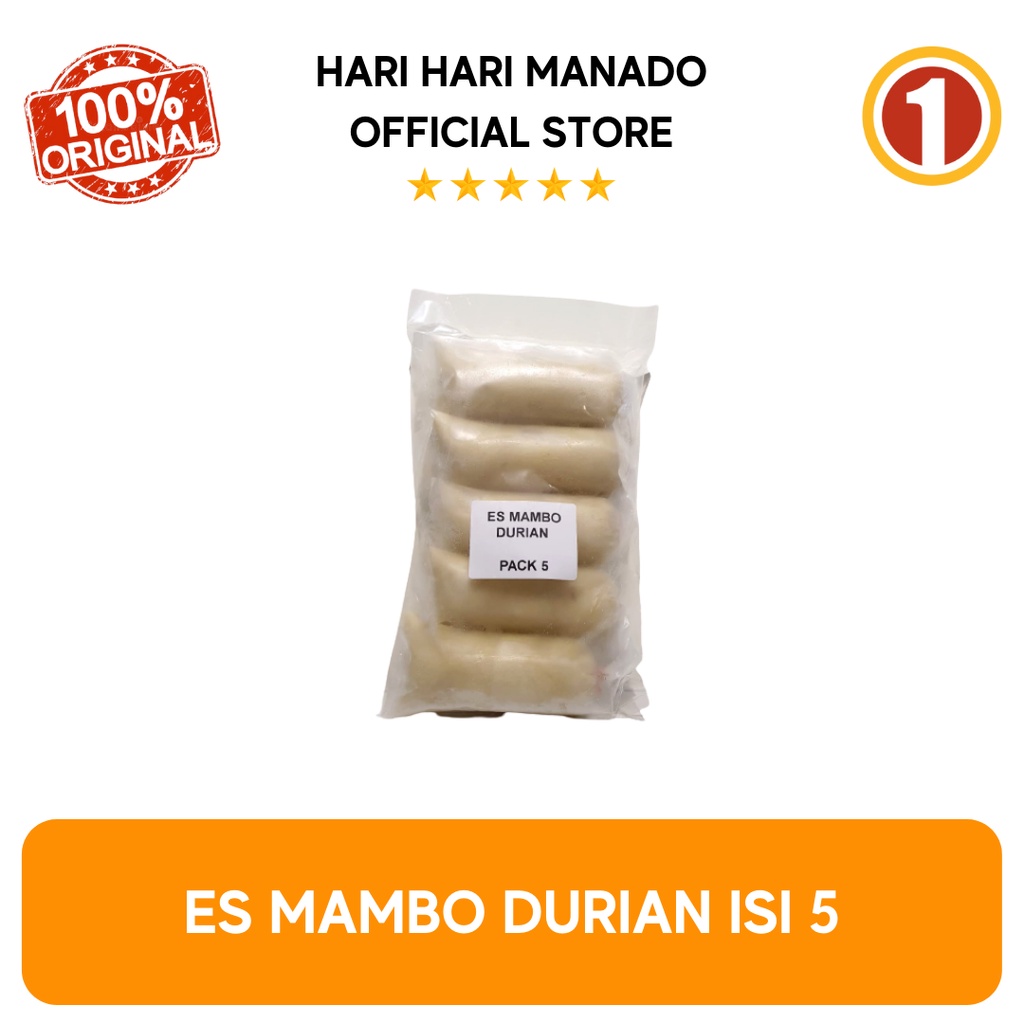 

ES MAMBO HARI-HARI RASA DURIAN / PAK (ISI 5)