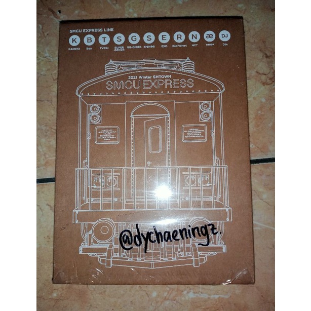 Album SMTOWN SMCU Express sealed 2021 winter album red velvet nct super junior aespa exo tvxq yeri i