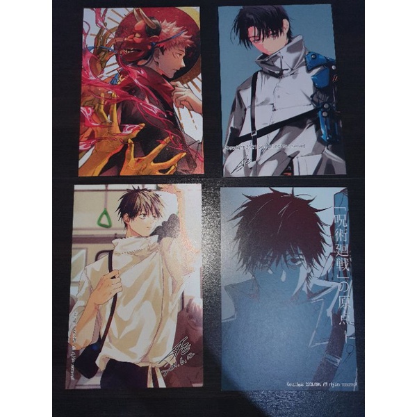 Ready Stock | jujutsu kaisen yuuta okotsu yuuji postcard by jujutsu_sae | jjk