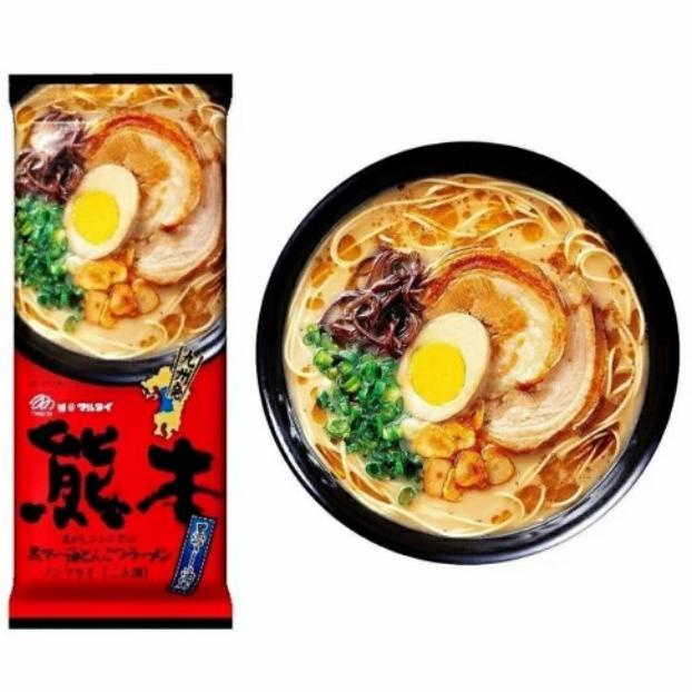 

[isi 2 Pcs] Marutai Kumamoto Kuro Mahyu Tonkatsu - Ramen ala Jepang