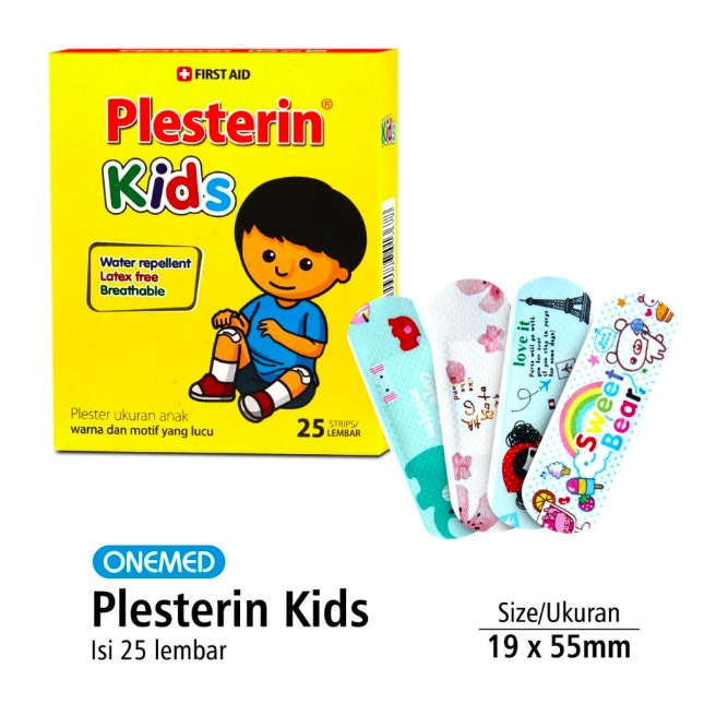 Onemed Plesterin Kids OneMed Box Isi 25 Pcs