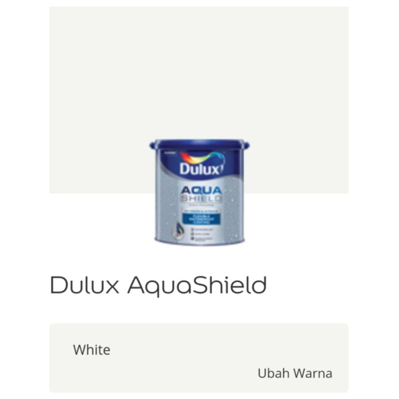 Dulux Aquashield 4kg "White"